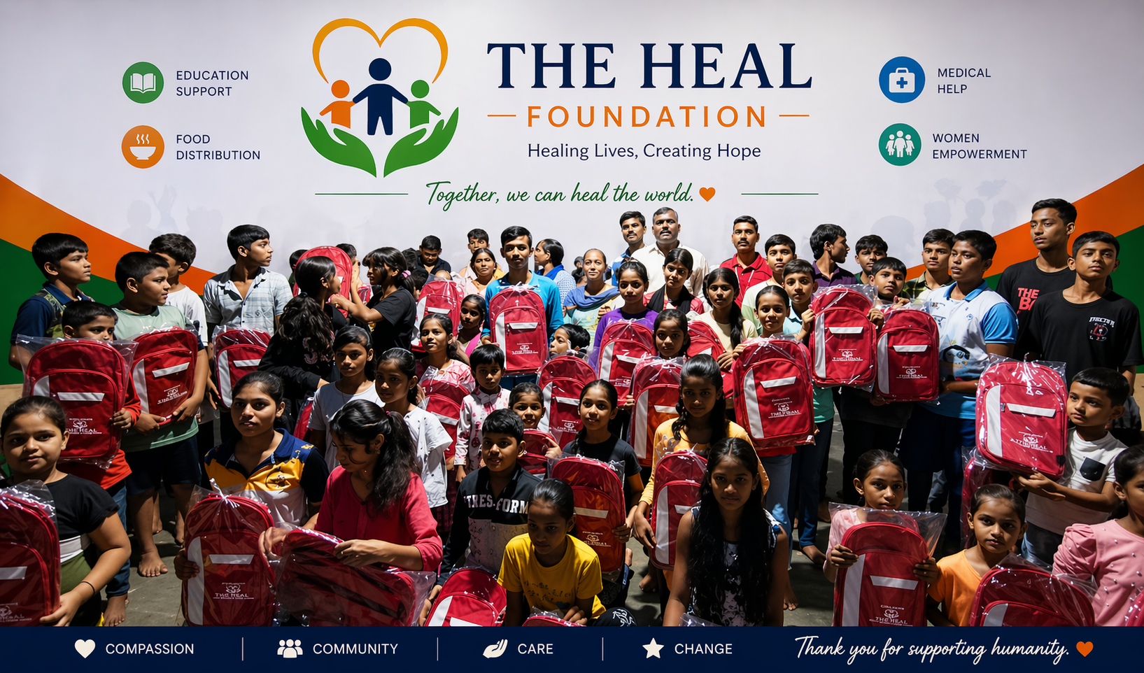 School Bag Distribution Drive